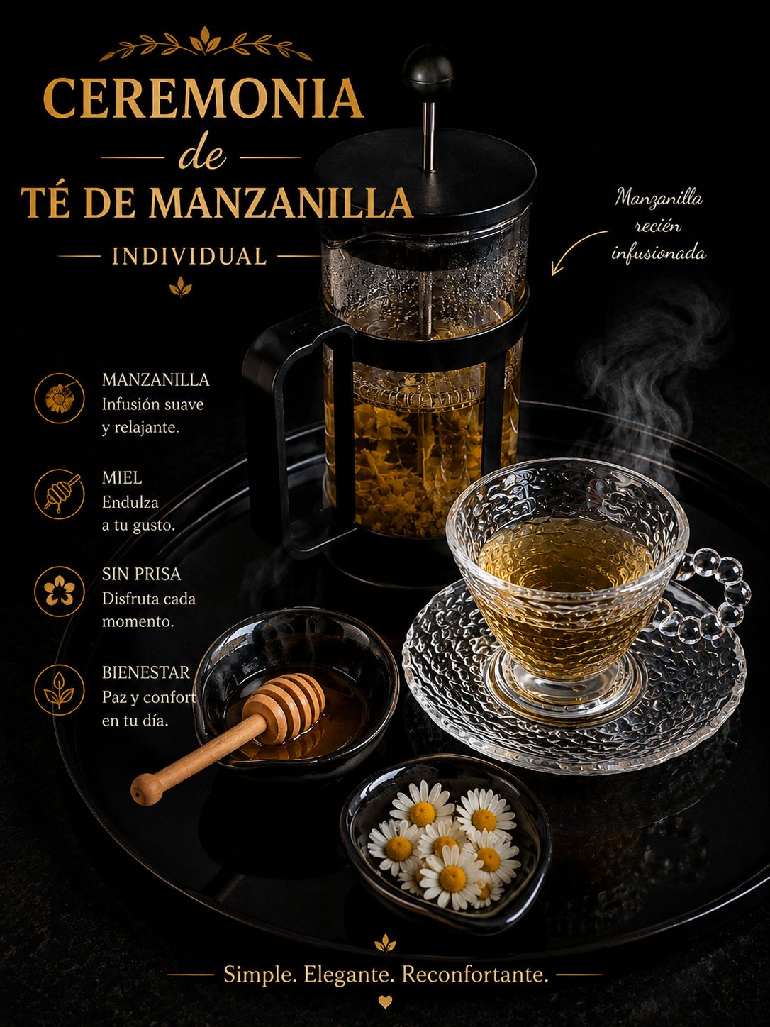Té de manzanilla